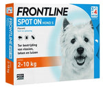 Frontline Hond Spot On Small 4 PIPET 2-10 KG