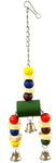 Happy Pet Oiseau Jouet Jingler Bois 35X8X3 CM