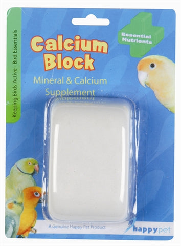 Bloc de calcium Happy Pet 9X6X3,5 CM