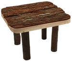 Plateforme en bois brut Happy Pet 20X25X30 CM