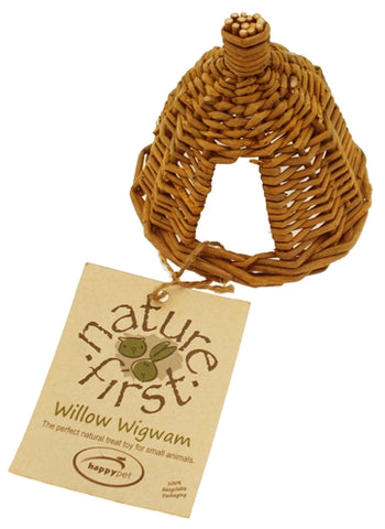 Nature First Happy Pet Willow Wigwam PETIT 12,5X12,5X13,5 CM