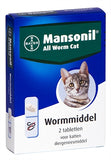 Mansonil Cat tous les comprimés de vers