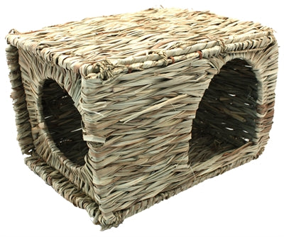 Nature First Happy Pet Grassy Hideaway Hiding Place LARGE 36X27X18 CM