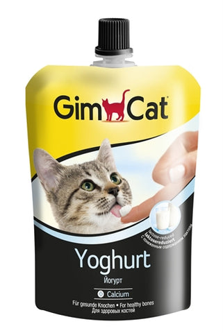 Gimcat Sachet de Yaourt Pour Chats 150 GR