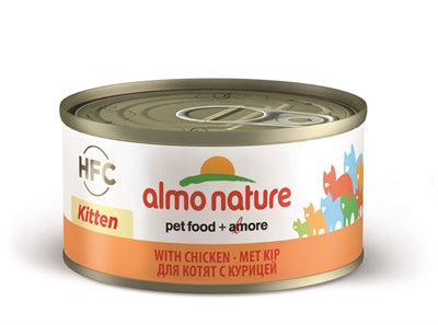 Almo Nature Cat Kitten Kip 70 GR (24 stuks)