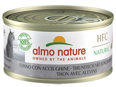 Almo Nature Cat Tonijn/Jonge Witvis 70 GR (24 stuks)