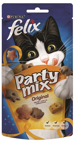 Felix Snack Party Mix Original 60 GR (8 pièces)
