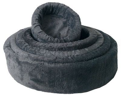 Unbranded Teddy Dog Bed Gray