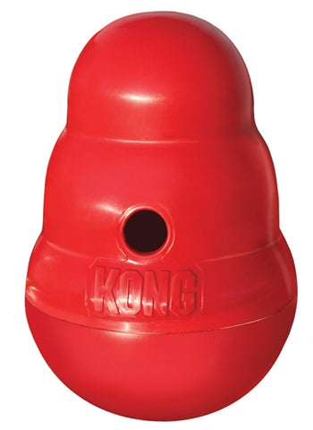 Kong Wobbler Rouge PETIT 15,5X11X11 CM