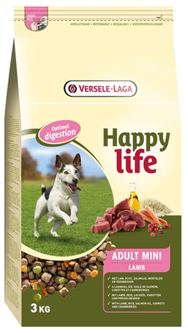 Versele-Laga Happy Life Adult Mini Lamb 3 KG