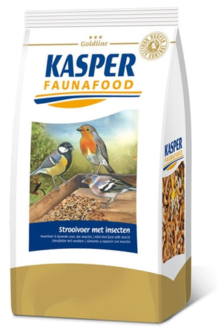 Kasper Faunafood Goldline Strooivoer Met Insecten 1 KG