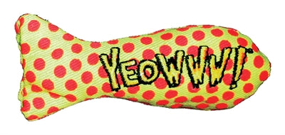 Yeowww Stinkies Catnip Sardine Dotted 7.5 CM
