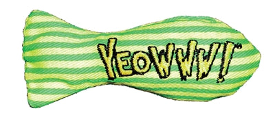 Yeowww Stinkies Catnip Sardine Striped 7.5 CM