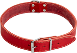 Jack & Vanilla VETLEDER Halsband Rood