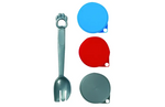 LID AND SPOON REESE BLUE &amp; GRAY &amp; RED