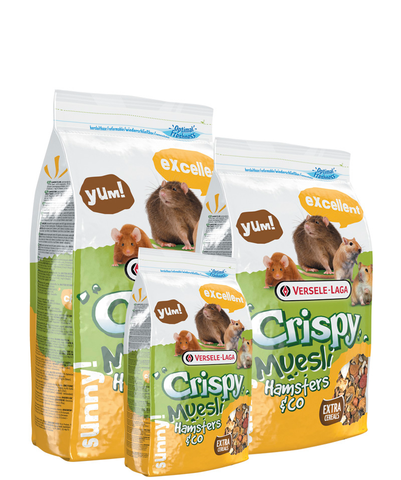 Crispy MUESLI - HAMSTERS &amp; CO
